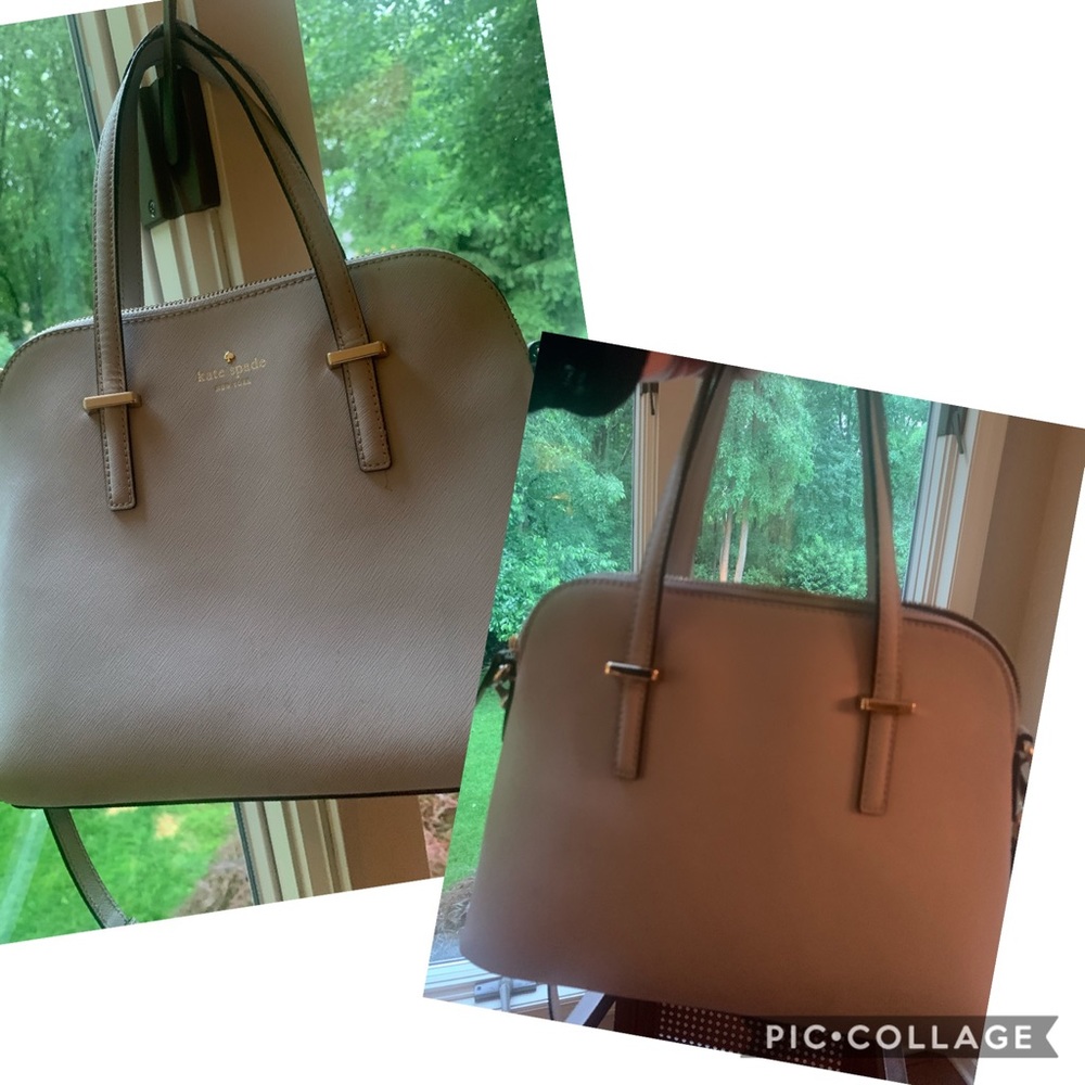 ♠️ Kate Spade Gray Satchel Bag ♠️